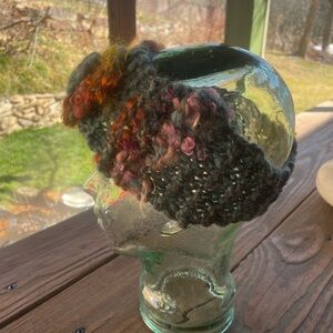 Handmade Multicolor Knit Headband